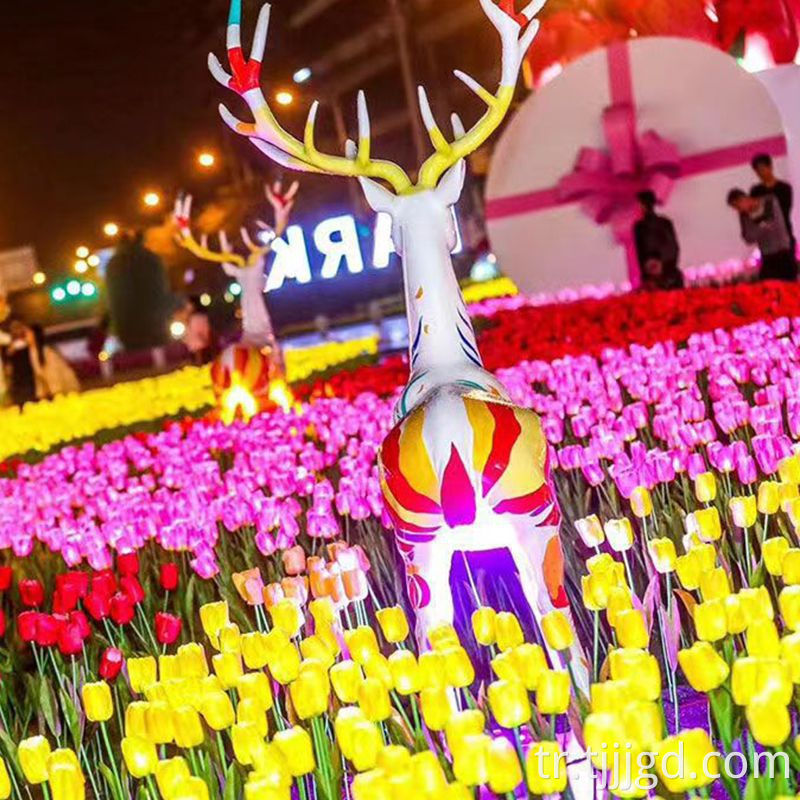 Artificial Luminous Tulip